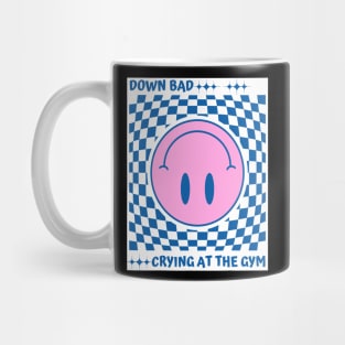 Down Bad Crying at the Gym Mug